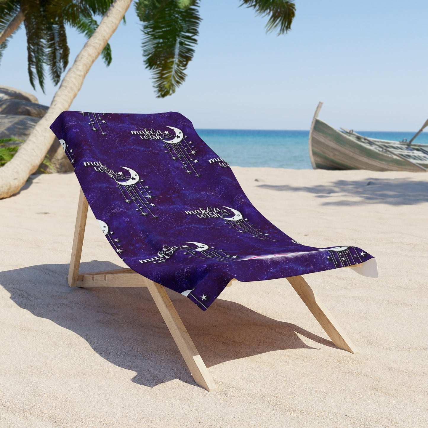 Celestial Zodiac Polyamory Beach Towel | ENM & Non-Monogamy Friendly Astrology, Zodiac & Magical Aesthetic Pool Towel