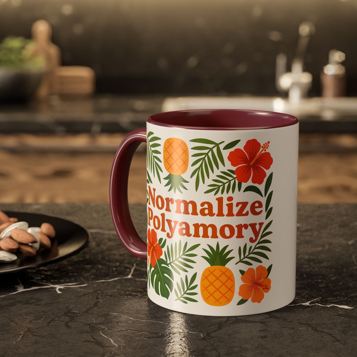 Pineapple Normalize Polyamory Polyamorous Sister Wives Mug, Unique Personalized Gifts for Family and Friends, Fun Coffee Tea Cup, Home Décor, Celebration [...]