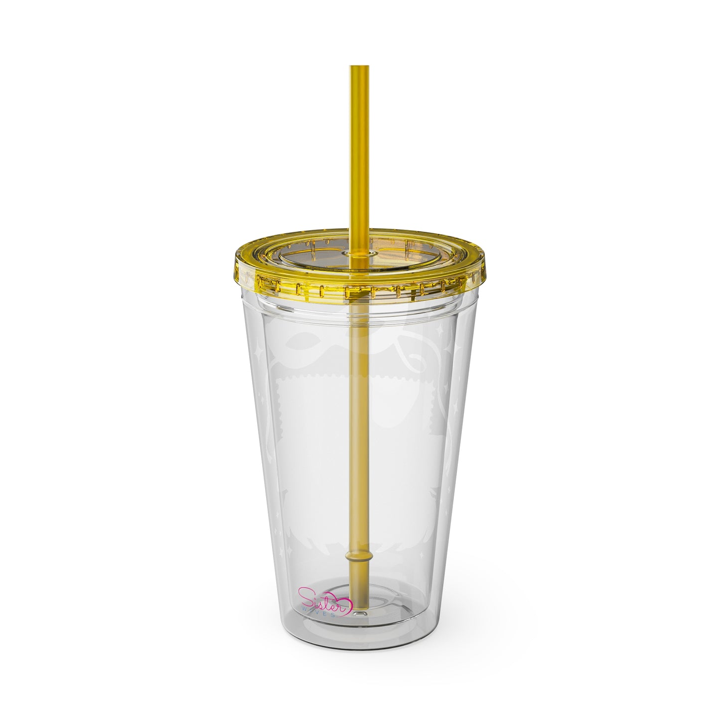 Admit One: Smutty Book Club – 16oz Sunsplash Tumbler | Polyamory Pride Cup | ENM Lifestyle Drinkware | Swinger Aesthetic Travel Cup | Spicy Romance Reader Gift | Poly, Open Relationship,...