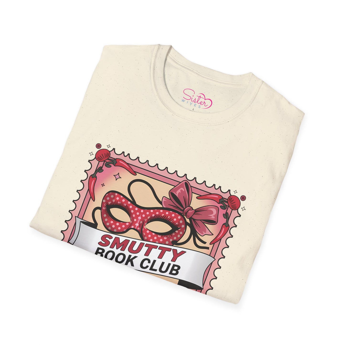 Smutty Book Club Shirt Adult Only Spicy Romance Tee, Booktok Reader Shirt, Sex Positive Poly-Friendly Unisex Gildan 64000