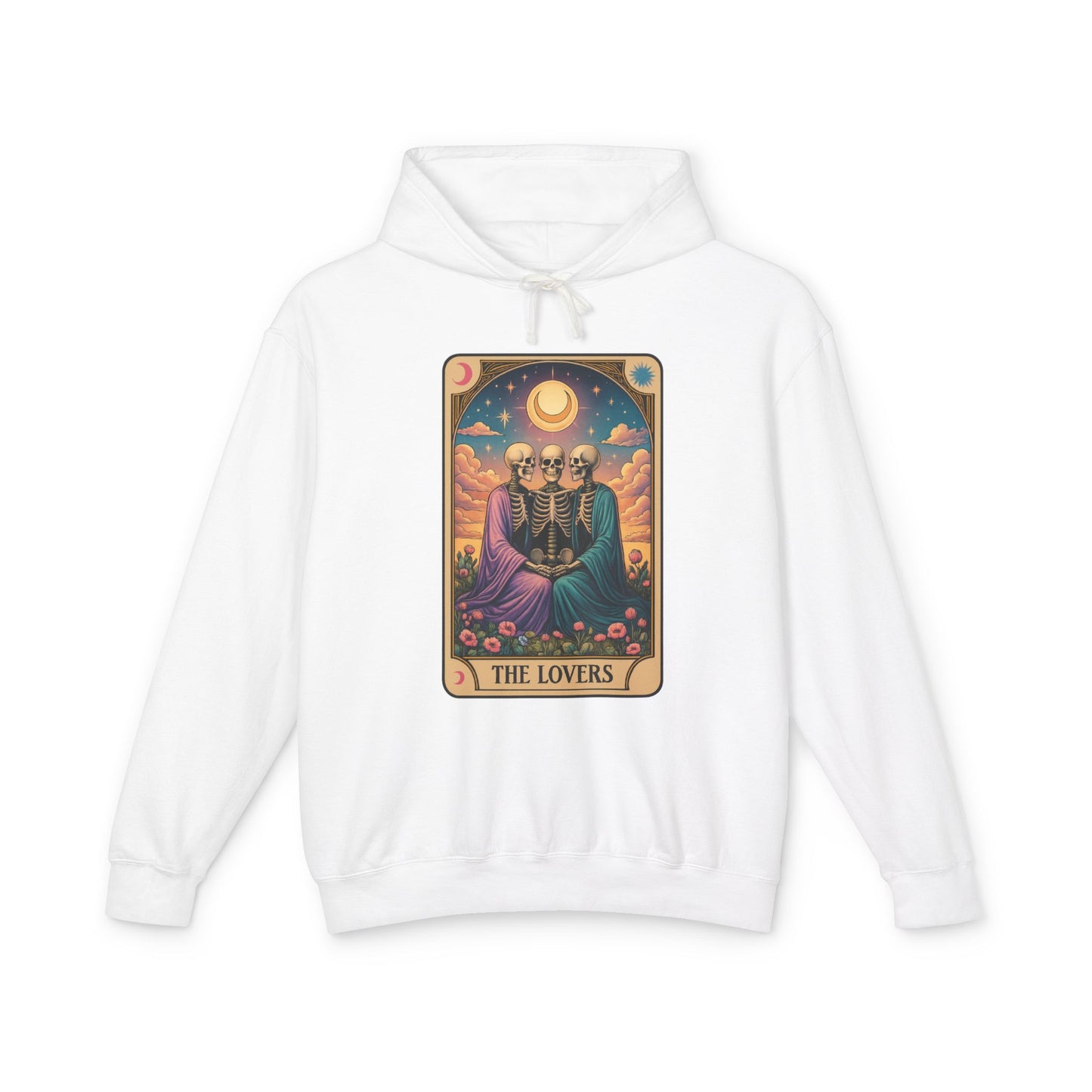 Sister Wives Lovers Tarot Design Hoodie - Perfect for Halloween, Gift for Friends, Cozy Wear, Astrology Lovers, Unique Statement Piece