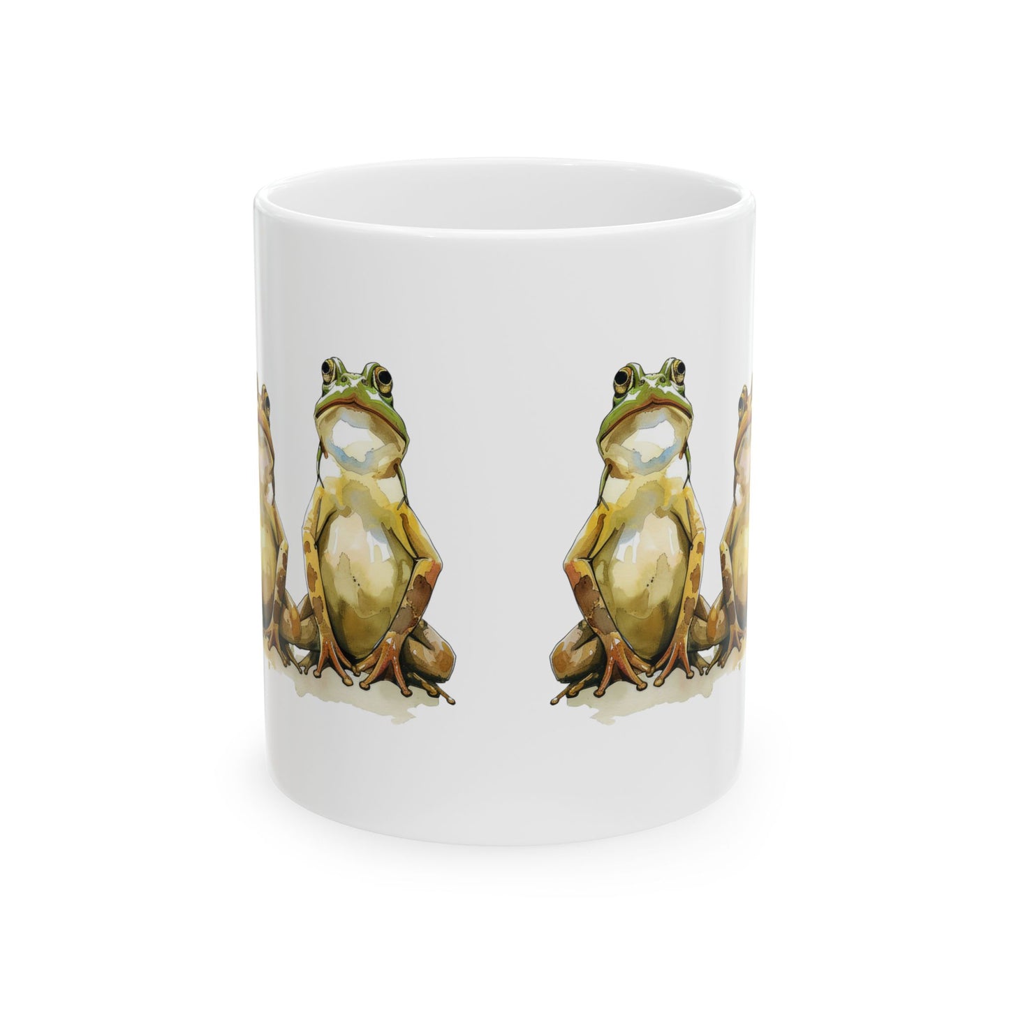 Three Frogs Mug | Chosen Family Coffee Cup | Polyamory & Sisterwives Symbol Mug | Ethical Non-Monogamy Gift | Cozy Ceramic Mug
