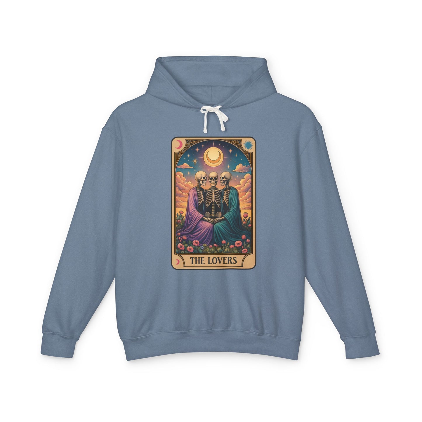Sister Wives Lovers Tarot Design Hoodie - Perfect for Halloween, Gift for Friends, Cozy Wear, Astrology Lovers, Unique Statement Piece