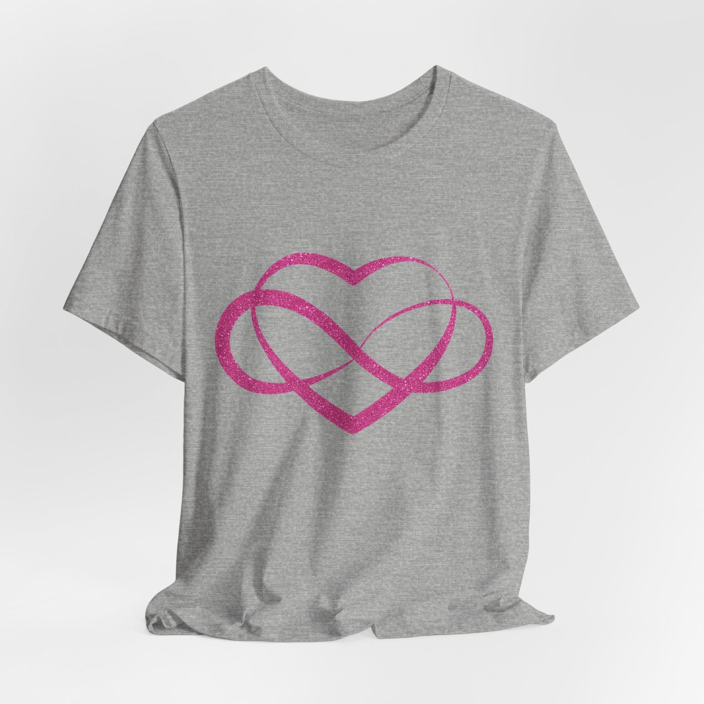 Polyamory Heart T-Shirt – Ethical Non-Monogamy Unisex Tee | Pink Poly Pride & Inclusive Love Shirt