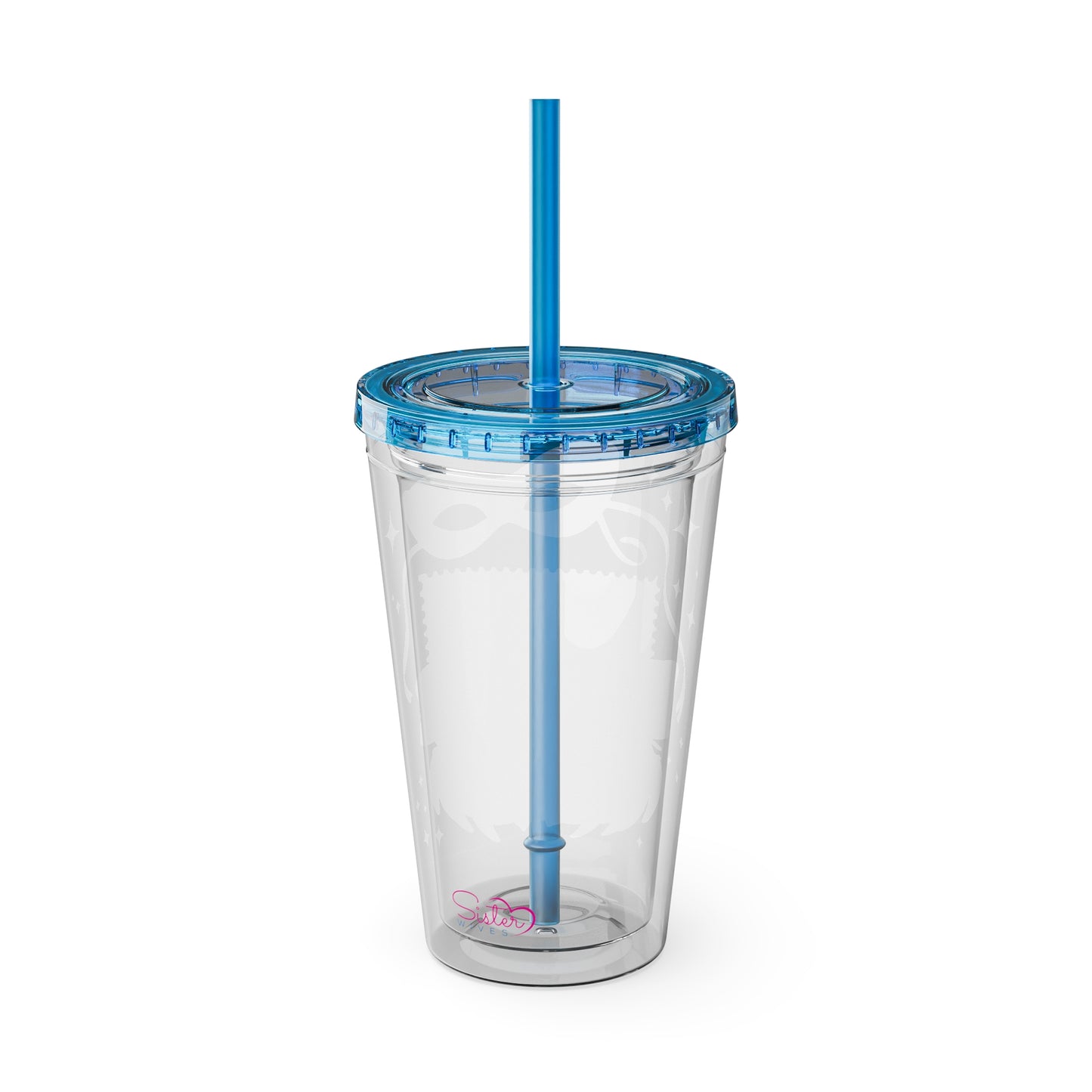 Admit One: Smutty Book Club – 16oz Sunsplash Tumbler | Polyamory Pride Cup | ENM Lifestyle Drinkware | Swinger Aesthetic Travel Cup | Spicy Romance Reader Gift | Poly, Open Relationship,...