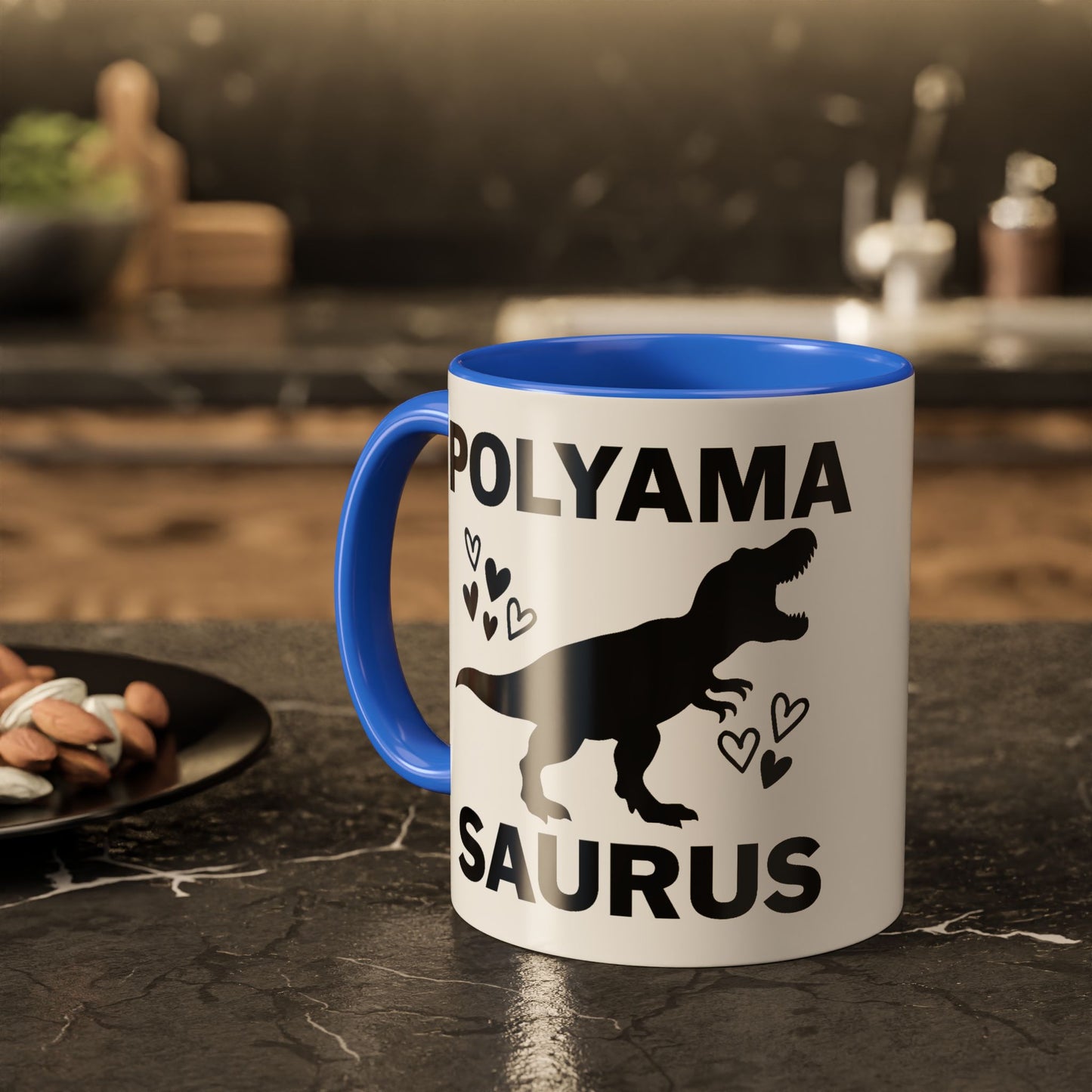 Polyamasaurus Dinosaur Polyamorous Sister Wives Mug, Unique Personalized Gifts for Family and Friends, Fun Coffee Tea Cup, Home Décor, Celebration [...]