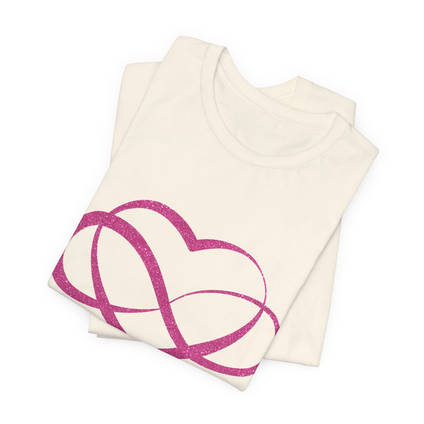 Polyamory Heart T-Shirt – Ethical Non-Monogamy Unisex Tee | Pink Poly Pride & Inclusive Love Shirt