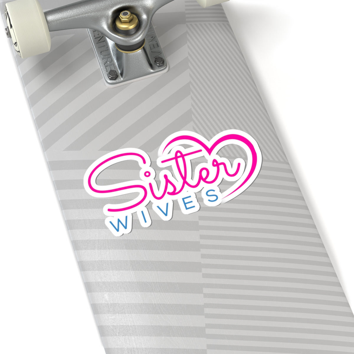 Sister Wives Logo  Kiss-Cut Stickers, Fun Decals for Laptops, Phone Cases, Journals, Gifts for Friends, Unique Stickers for Love and Friendship