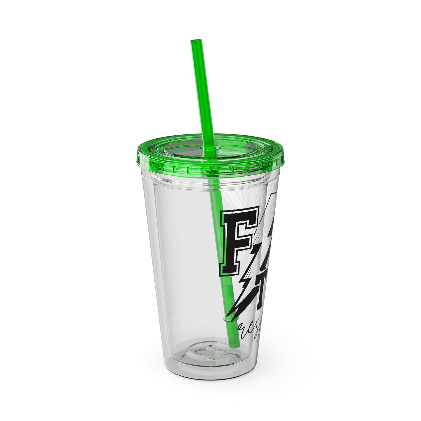 Fuck That, Respectfully” 16oz Sunsplash Tumbler | Funny Sarcastic Humor Cup | Sassy Attitude Drinkware | Bold Statement Travel Tumbler | Snarky Gift