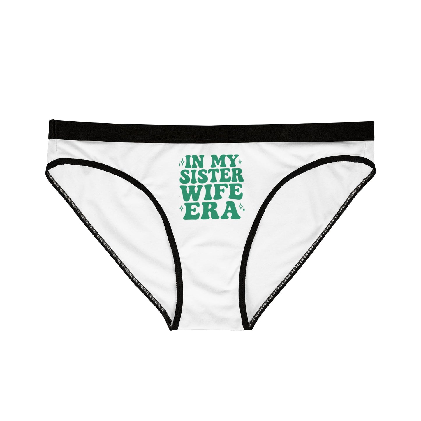 Green In My SisterWife Era Sisterwives Comfortable Panties, Gift for Her, Everyday Essentials, Colorful Intimates