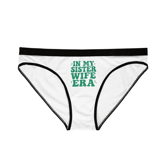 Green In My SisterWife Era Sisterwives Comfortable Panties, Gift for Her, Everyday Essentials, Colorful Intimates