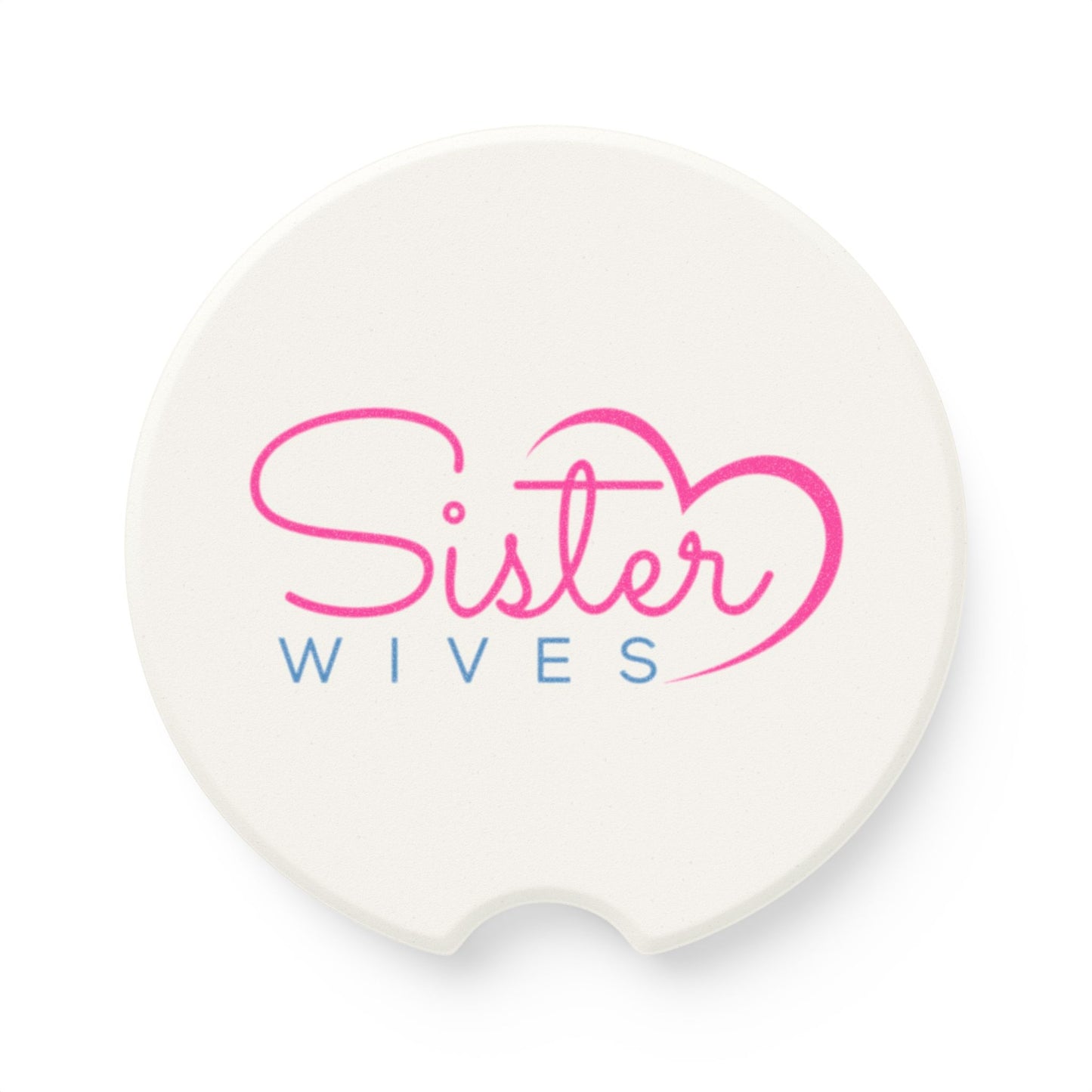 Soapstone Car Coaster Sister Wives Logo
