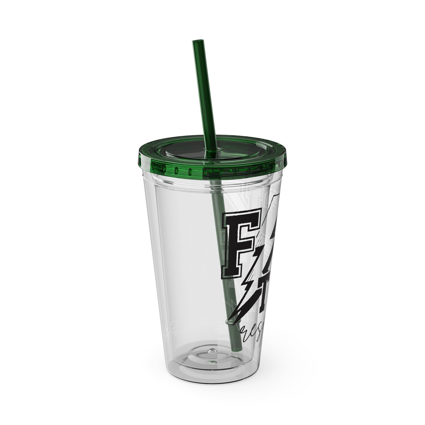 Fuck That, Respectfully” 16oz Sunsplash Tumbler | Funny Sarcastic Humor Cup | Sassy Attitude Drinkware | Bold Statement Travel Tumbler | Snarky Gift