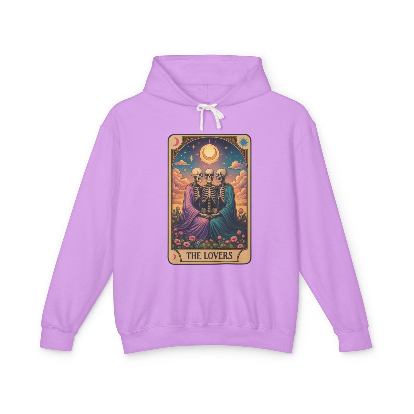 Sister Wives Lovers Tarot Design Hoodie - Perfect for Halloween, Gift for Friends, Cozy Wear, Astrology Lovers, Unique Statement Piece