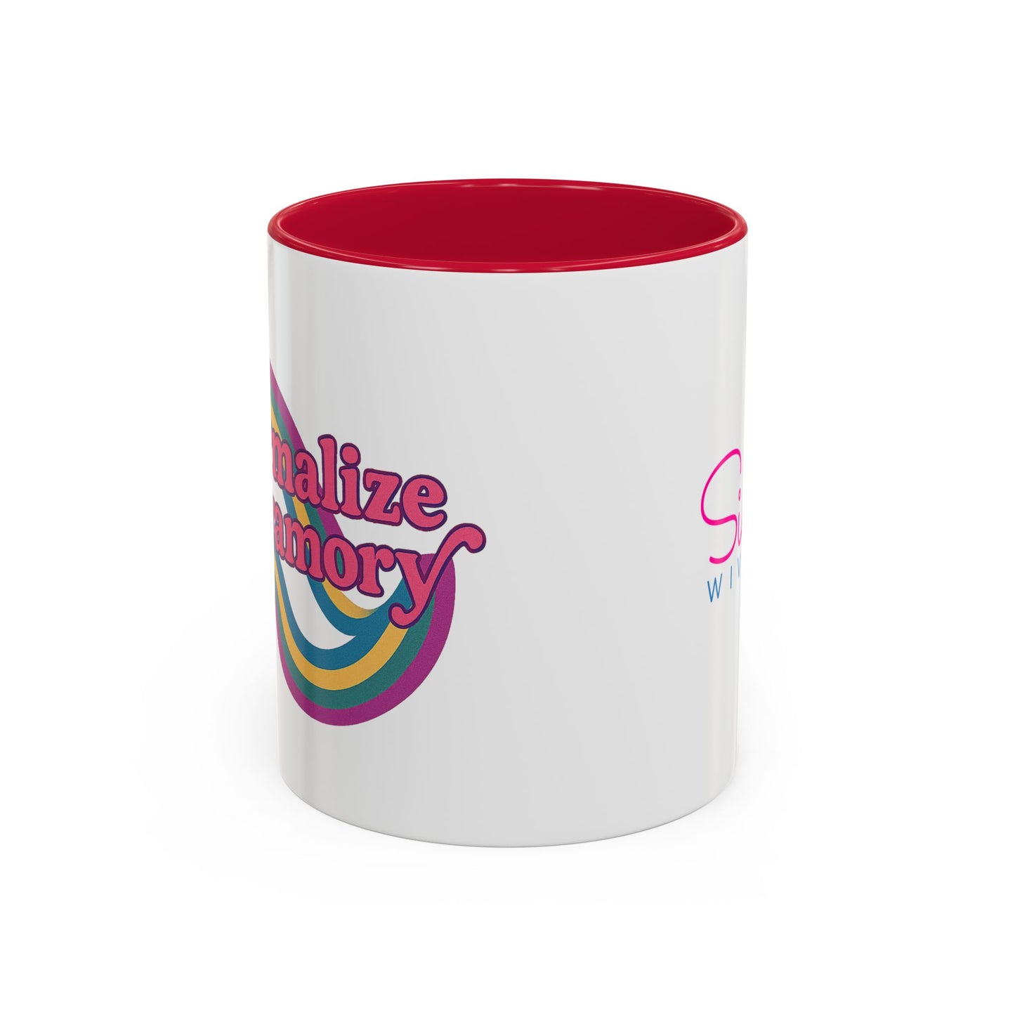 Pink Retro Normalize Polyamory Polyamorous Sister Wives Mug, Unique Personalized Gifts for Family and Friends, Fun Coffee Tea Cup, Home Décor, Celebration [...]