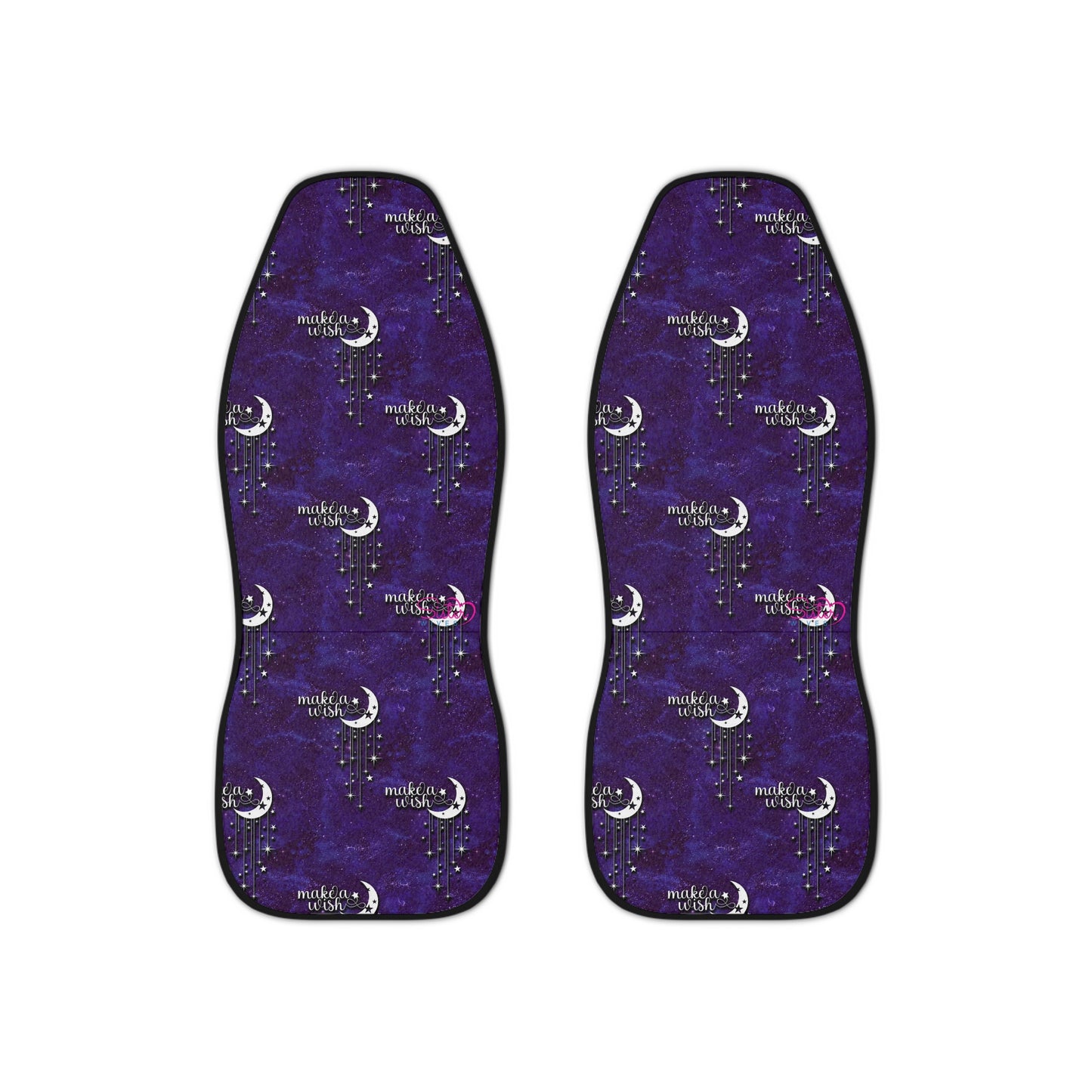 Celestial Polyamory Car Seat Covers – Astrology & Cosmic Interior Decor | ENM, Non-Monogamy & Pride-Friendly Auto Accessories