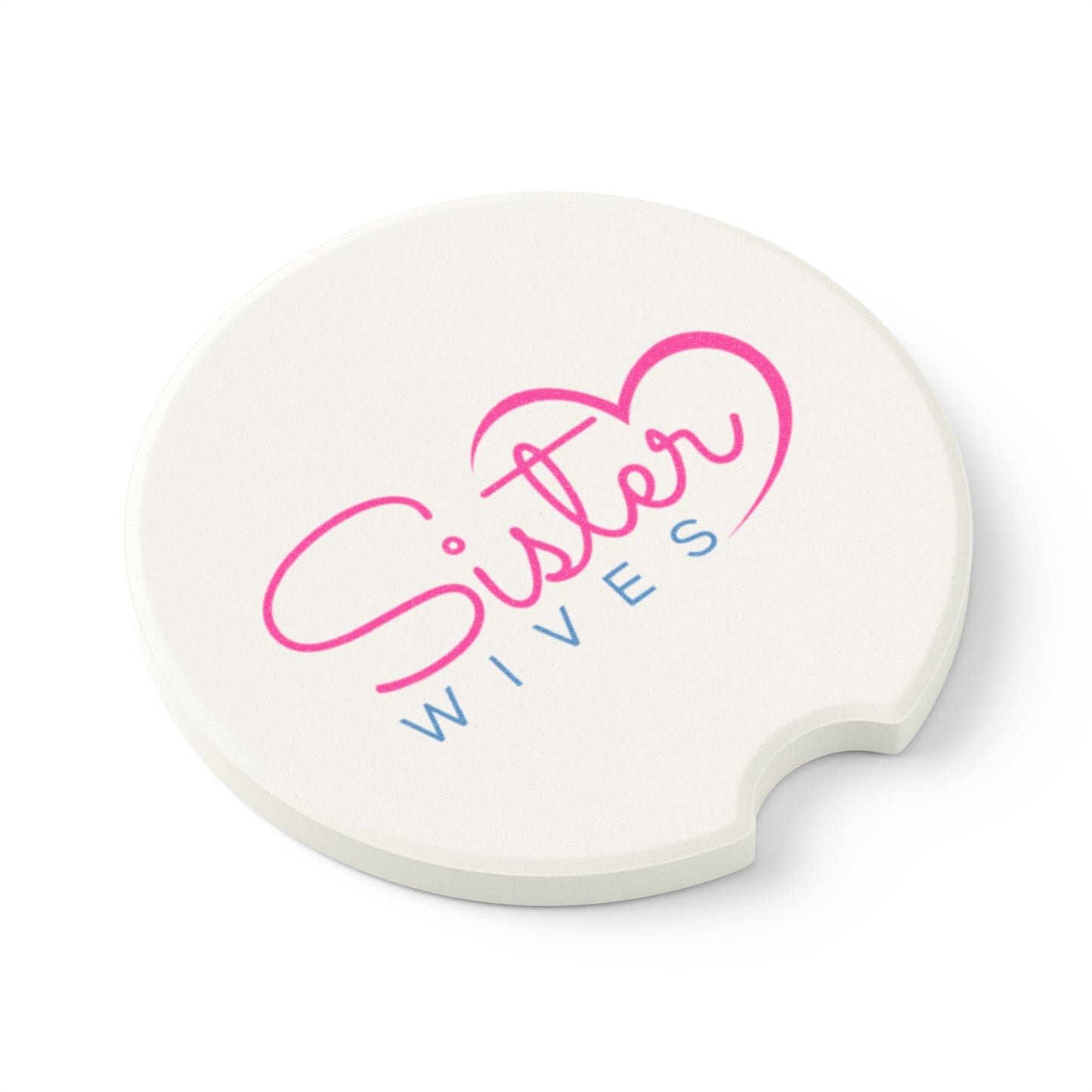 Soapstone Car Coaster Sister Wives Logo