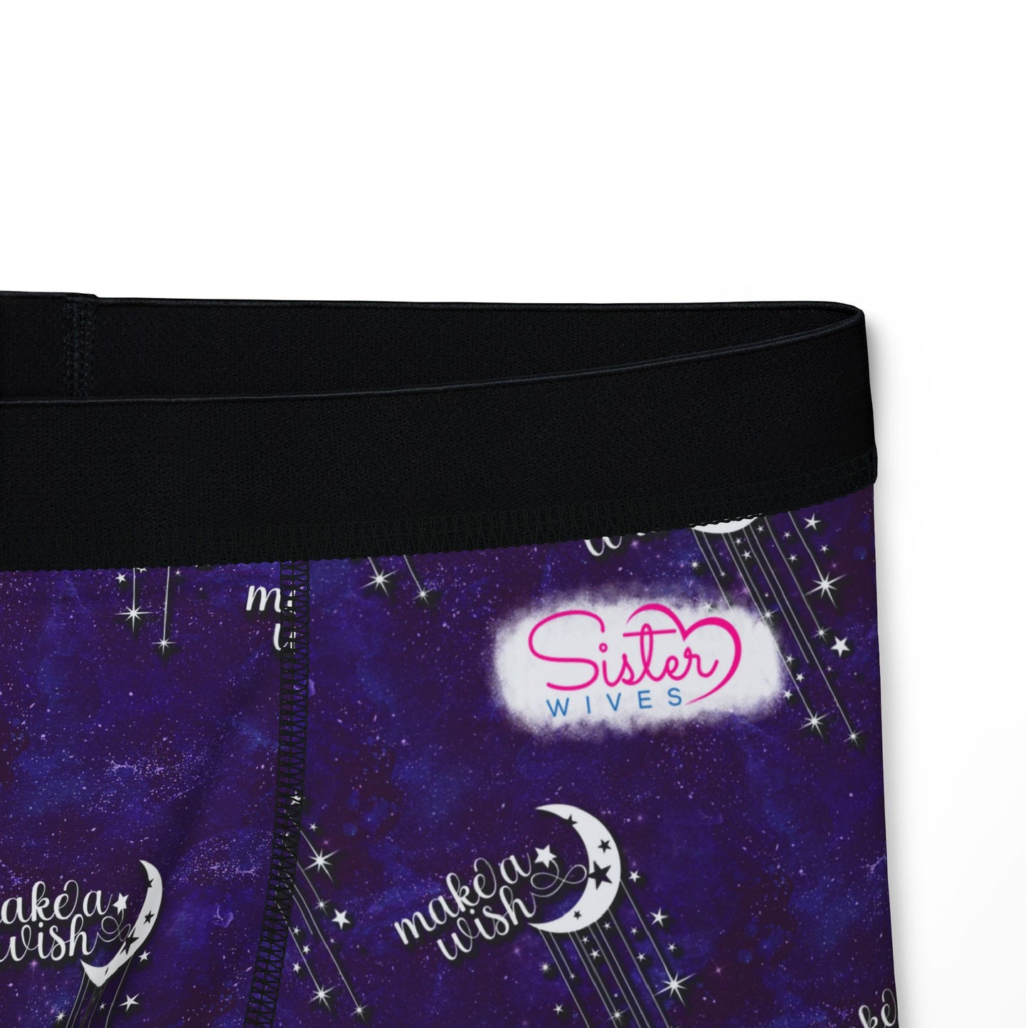 Celestial Polyamory Men’s Boxer Briefs – Astrology & Cosmic Underwear | ENM, Non-Monogamy & Pride-Friendly Intimates