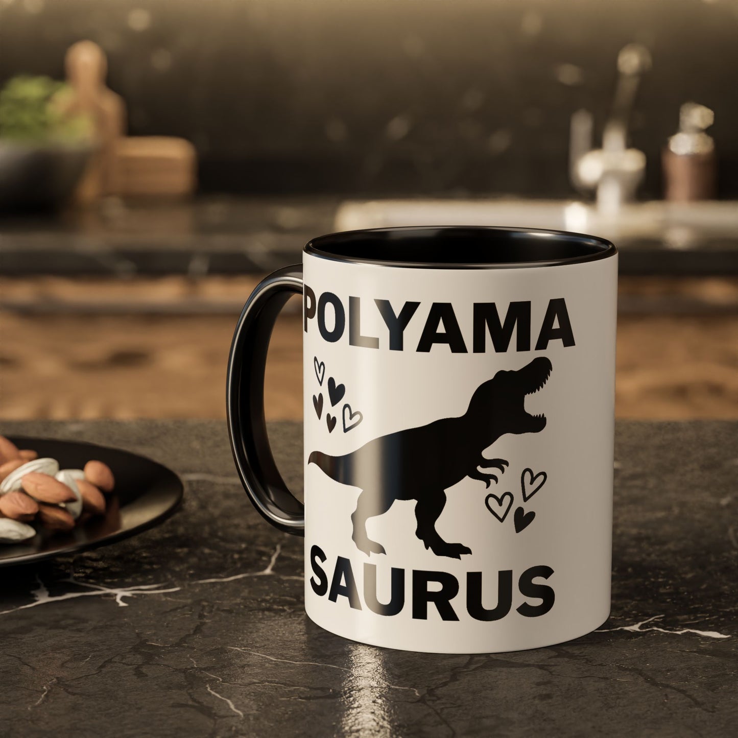 Polyamasaurus Dinosaur Polyamorous Sister Wives Mug, Unique Personalized Gifts for Family and Friends, Fun Coffee Tea Cup, Home Décor, Celebration [...]