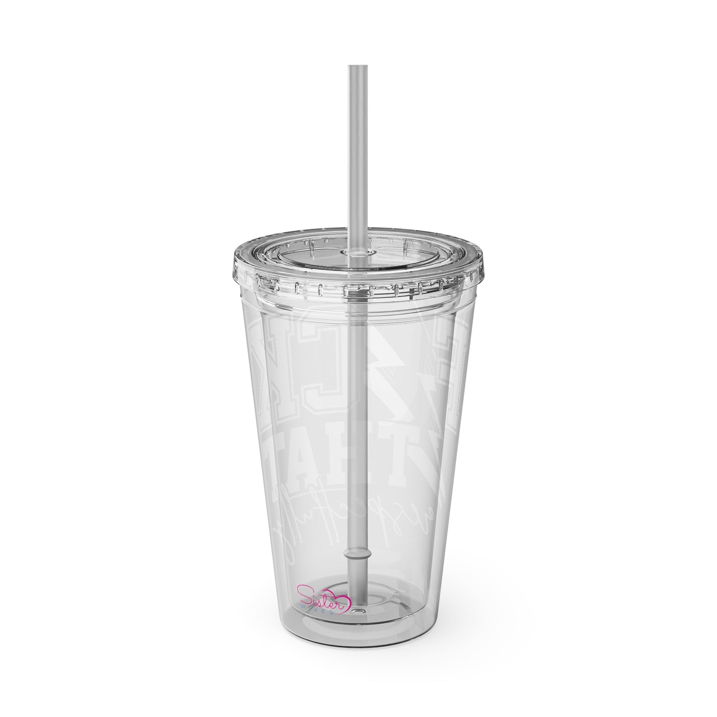 Fuck That, Respectfully” 16oz Sunsplash Tumbler | Funny Sarcastic Humor Cup | Sassy Attitude Drinkware | Bold Statement Travel Tumbler | Snarky Gift