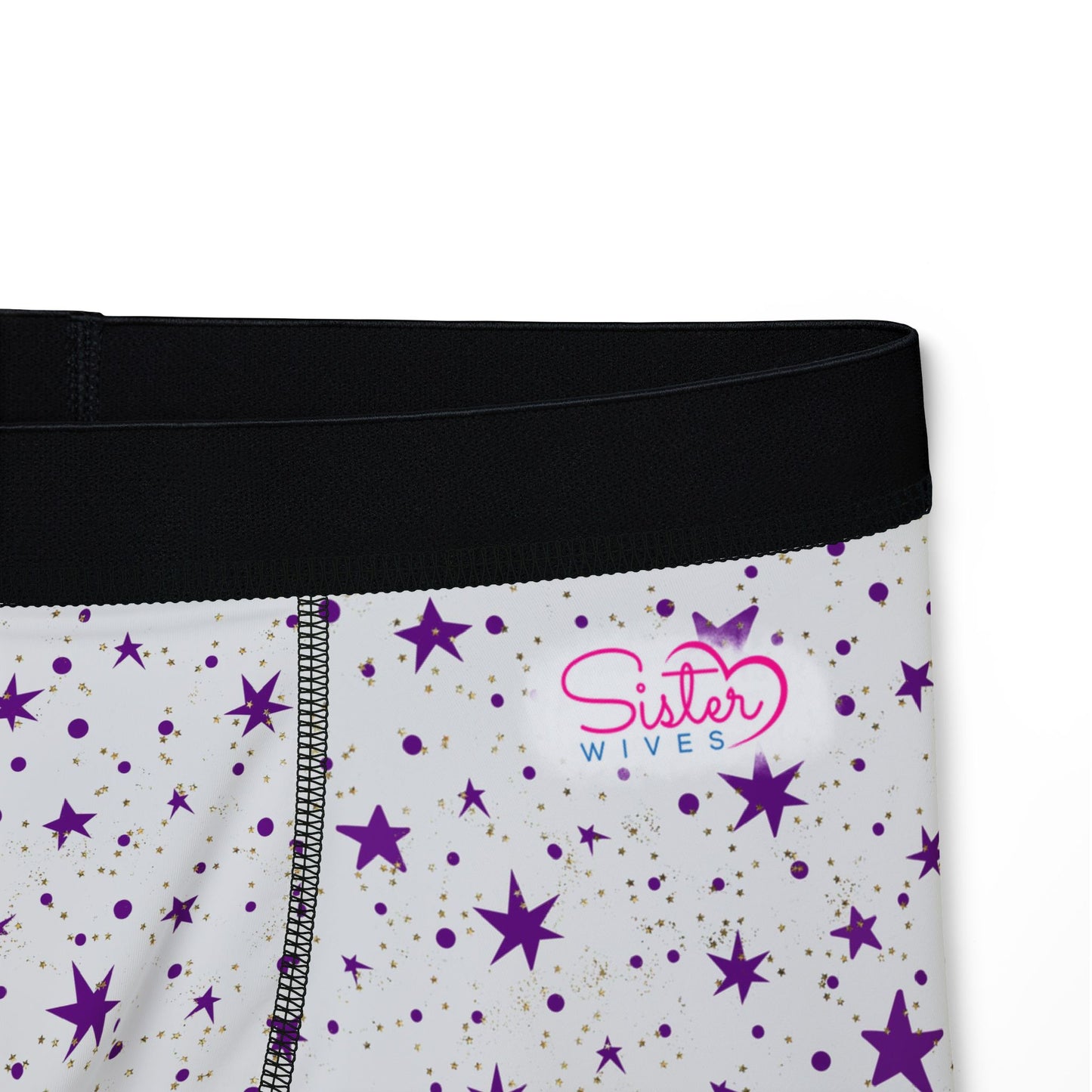 Celestial Polyamory Men’s Boxer Briefs – Astrology & Cosmic Underwear | ENM, Non-Monogamy & Pride-Friendly Intimates