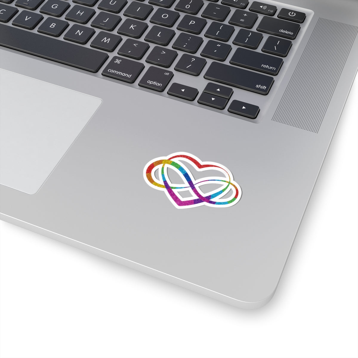 Kiss-Cut Vinyl Sticker | Infinity Heart Symbol | Fun Gift for Wives, Sisters & Chosen Family | Laptop & Journal Decor