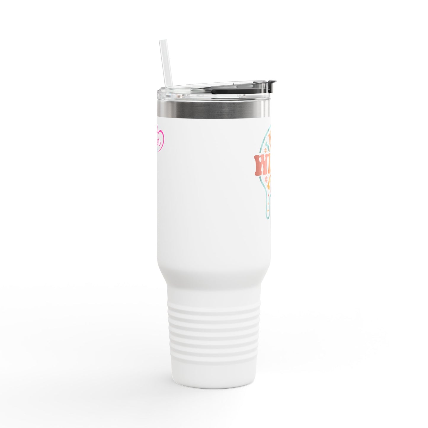 In My Wifey Era 40oz Tumbler | Insulated Travel Mug with Handle & Straw | Sister Wife & Polyamory Lifestyle Cup | ENM Gift