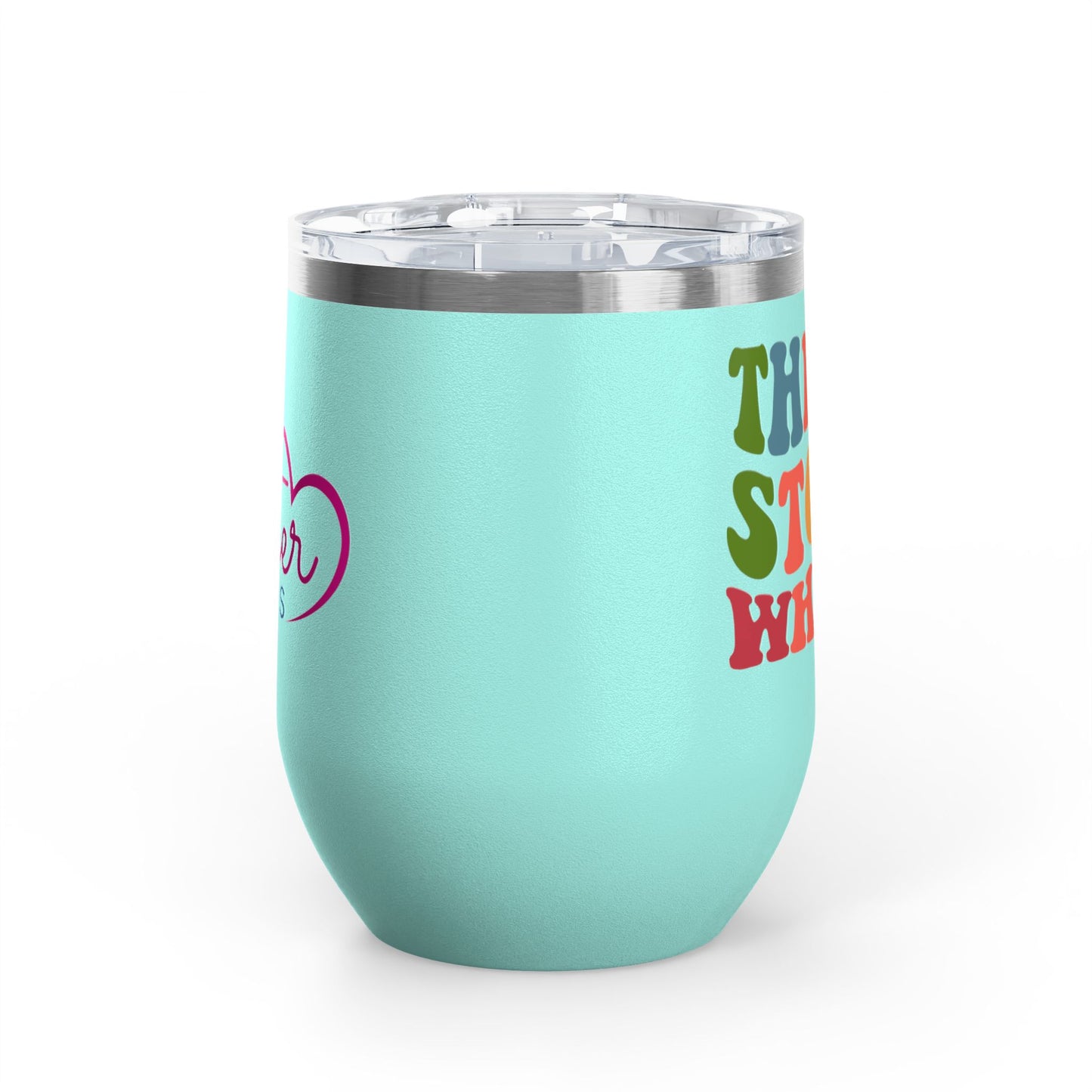 Thrift Store Whore Insulated Wine Tumbler Funny Thrifting Cup | Polyamory & ENM Friendly Drinkware