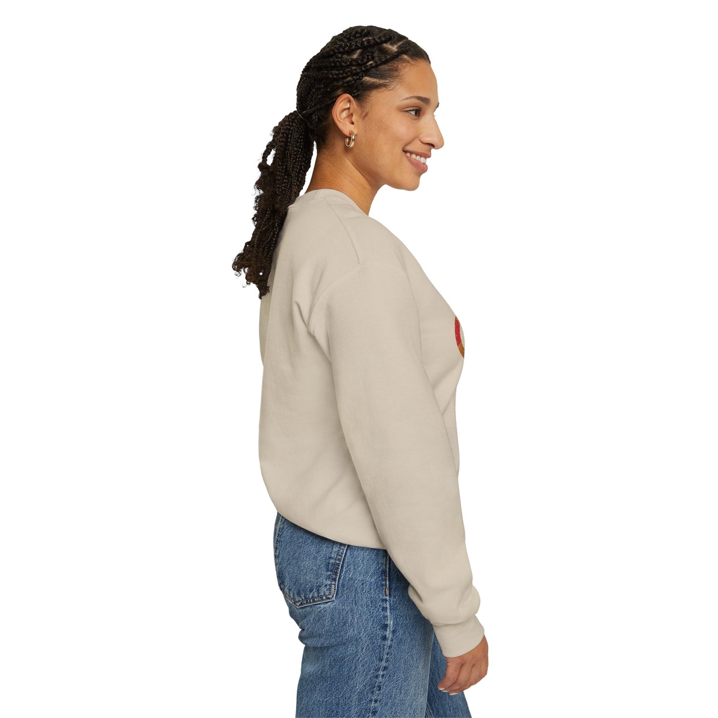 Infinity Heart Crewneck Sweatshirt | Polyamory & ENM Symbol Pullover | LGBTQ+ Inclusive Chosen Family Apparel | Cozy Pride Sweatshirt