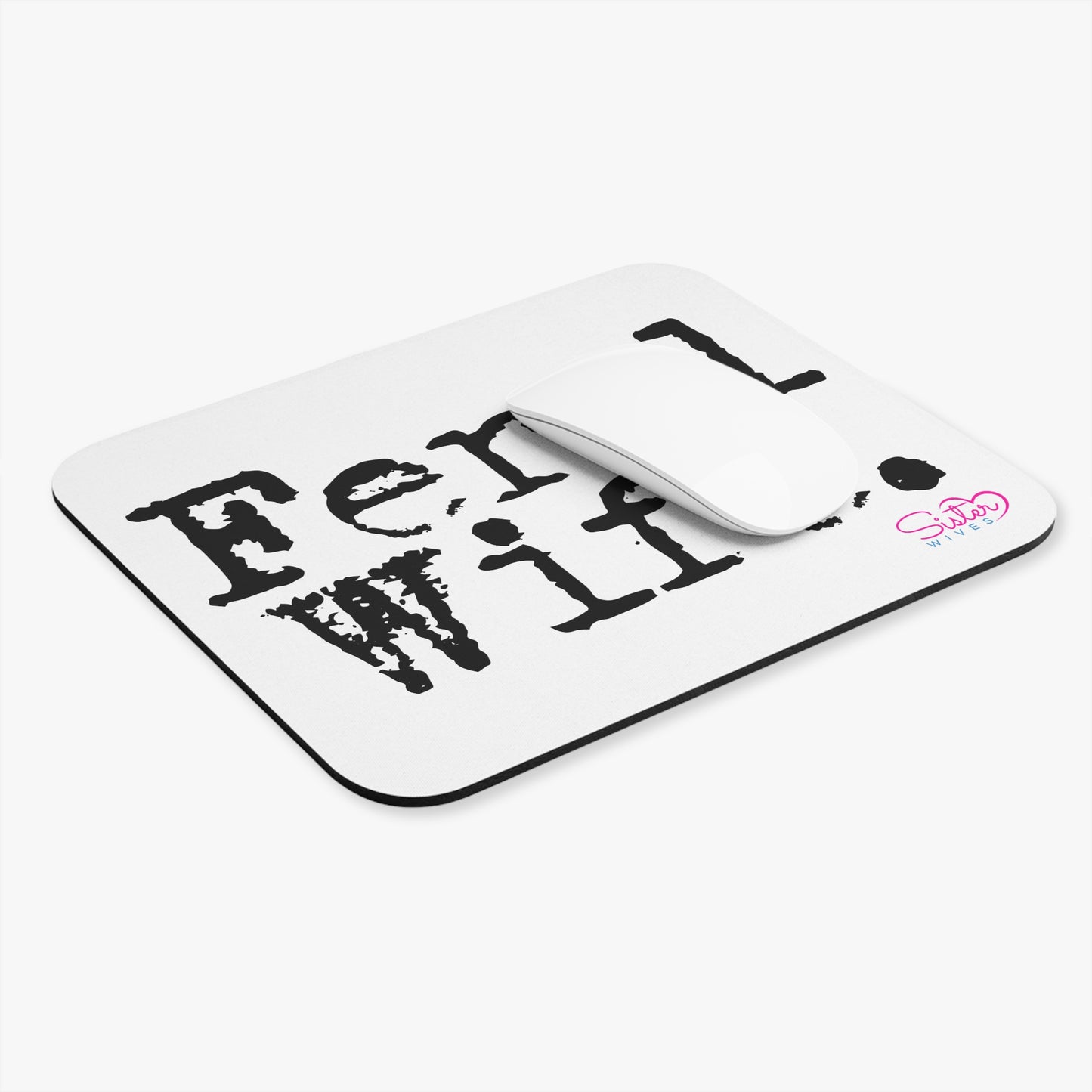 Funny Mouse Pad – “Feral Wife” Desk Mat | Bold Sassy Office Decor