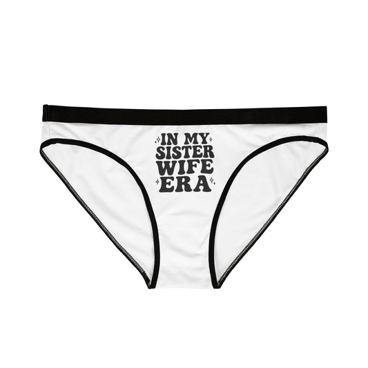 Black In My SisterWife Era Sisterwives Comfortable Panties, Gift for Her, Everyday Essentials, Colorful Intimates