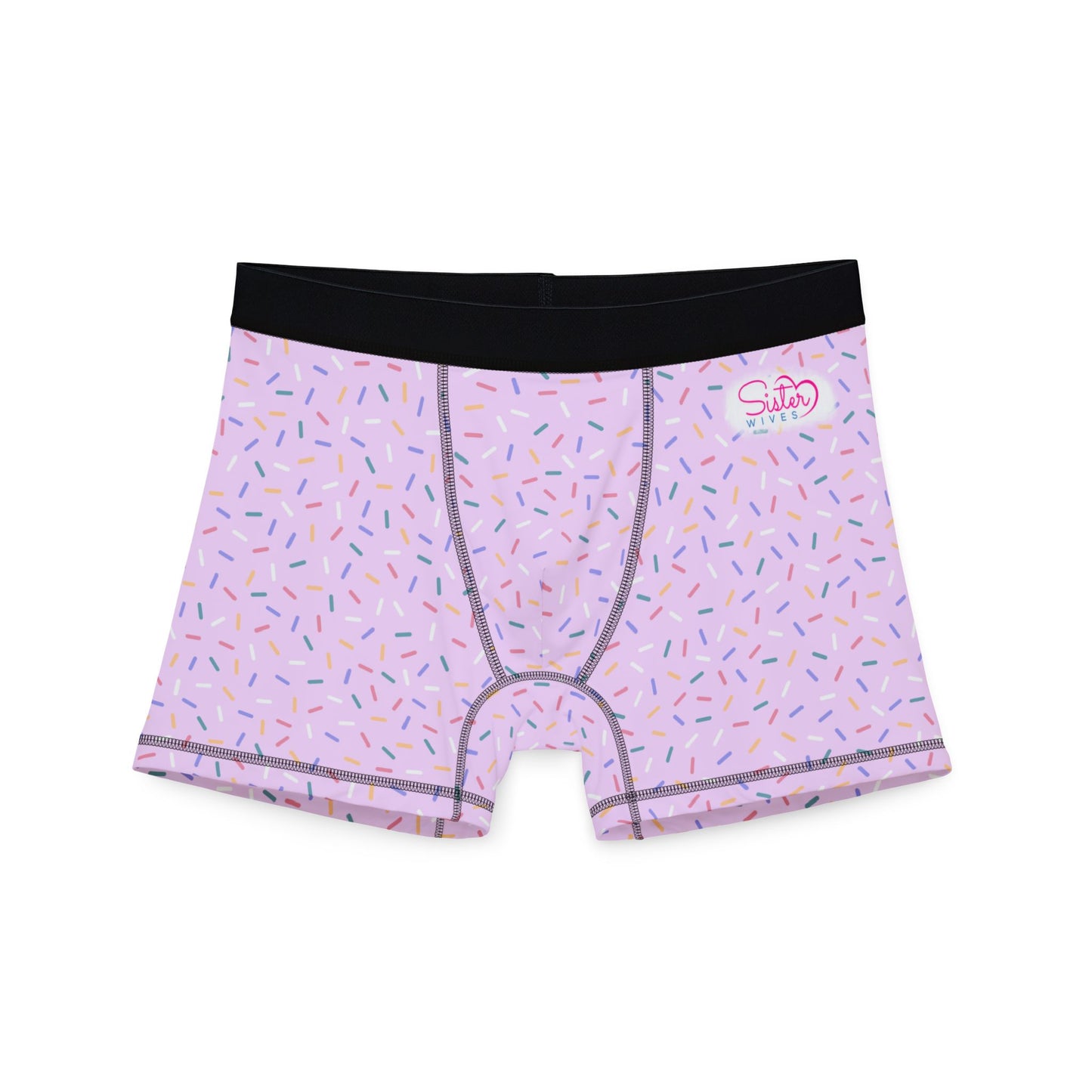 Neutral Sprinkle Men’s Boxer Briefs | Polyamory-Friendly Underwear | ENM Men’s Loungewear | Aesthetic Stretch Boxer Briefs | Body-Positive Intimates