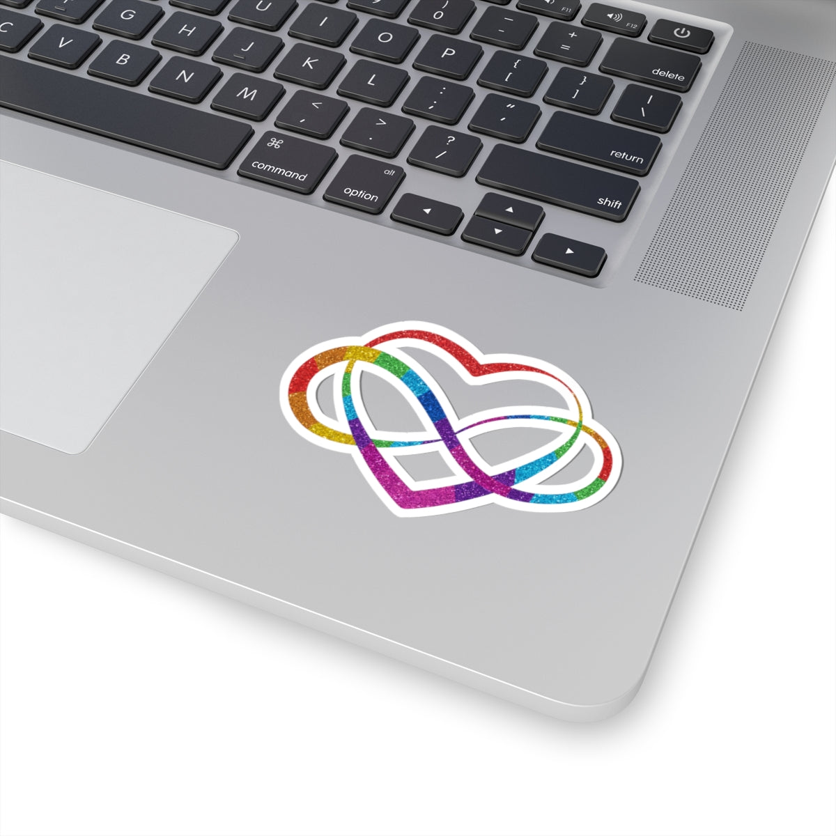 Kiss-Cut Vinyl Sticker | Infinity Heart Symbol | Fun Gift for Wives, Sisters & Chosen Family | Laptop & Journal Decor