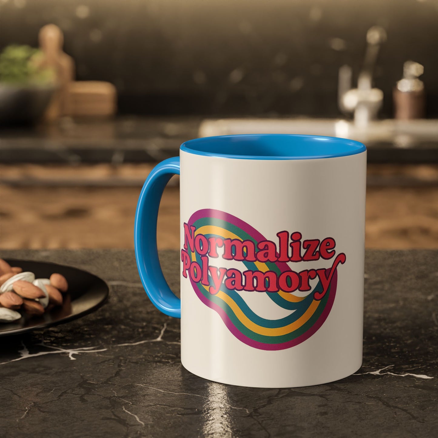 Pink Retro Normalize Polyamory Polyamorous Sister Wives Mug, Unique Personalized Gifts for Family and Friends, Fun Coffee Tea Cup, Home Décor, Celebration [...]