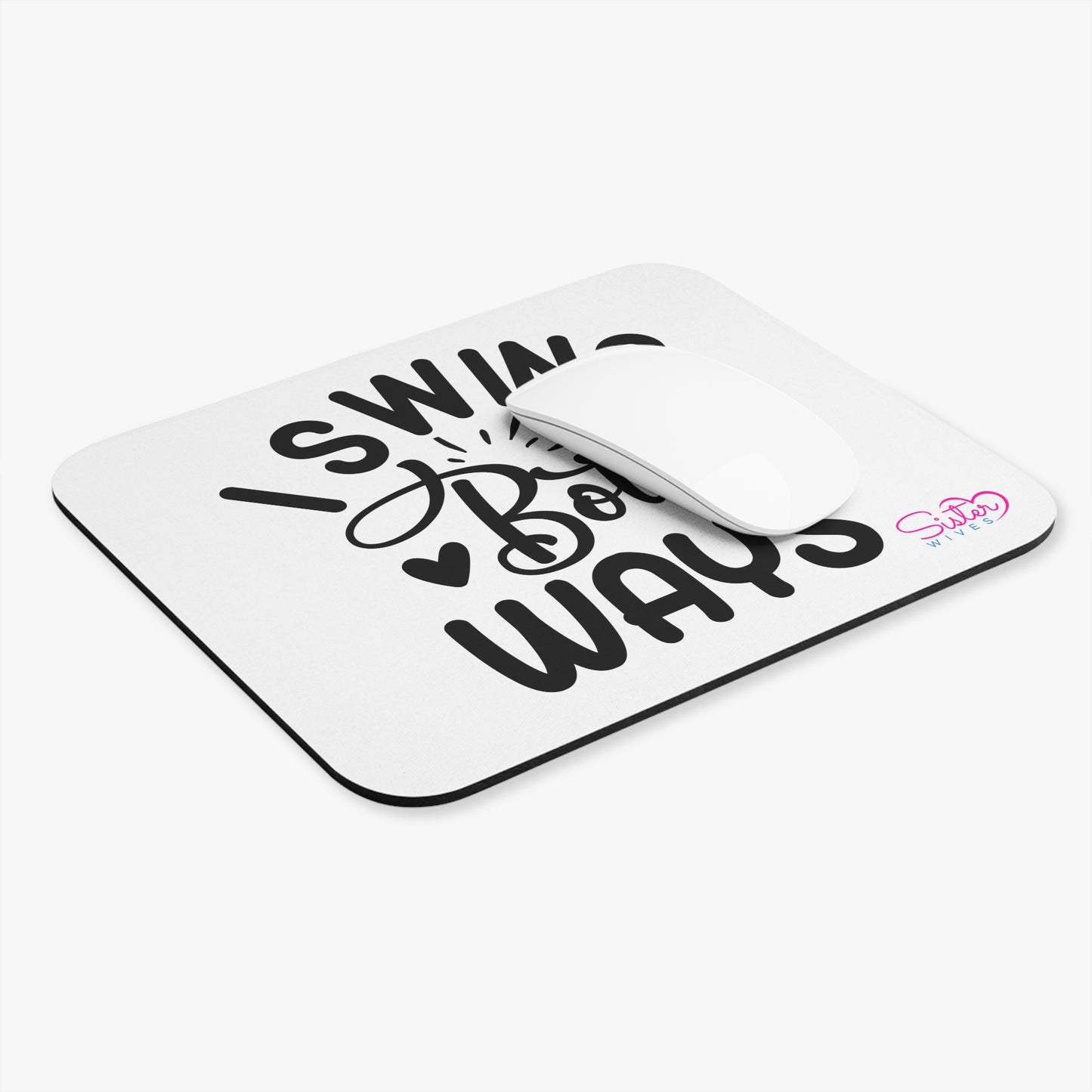 Funny Mouse Pad – “I Swing Both Ways” Desk Mat | Cute Office Humor Gift