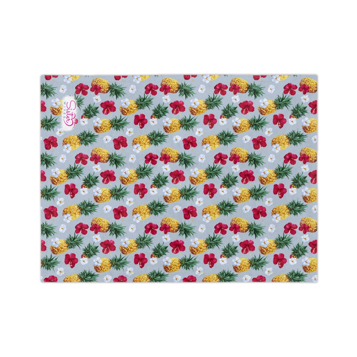 Sisterwives Hibiscus Pineapple Velveteen Blanket, Cozy Throw for Beach Lovers, Bright Home Decor, Perfect Gift for Summer Celebrations, Pineapple [...]