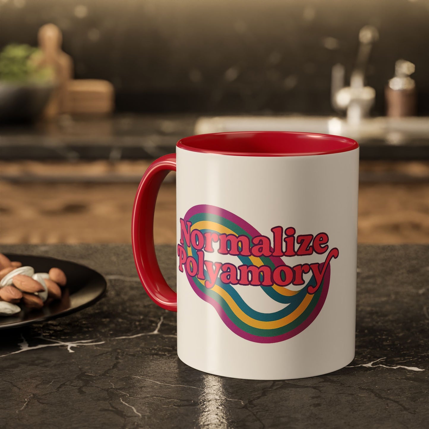 Pink Retro Normalize Polyamory Polyamorous Sister Wives Mug, Unique Personalized Gifts for Family and Friends, Fun Coffee Tea Cup, Home Décor, Celebration [...]