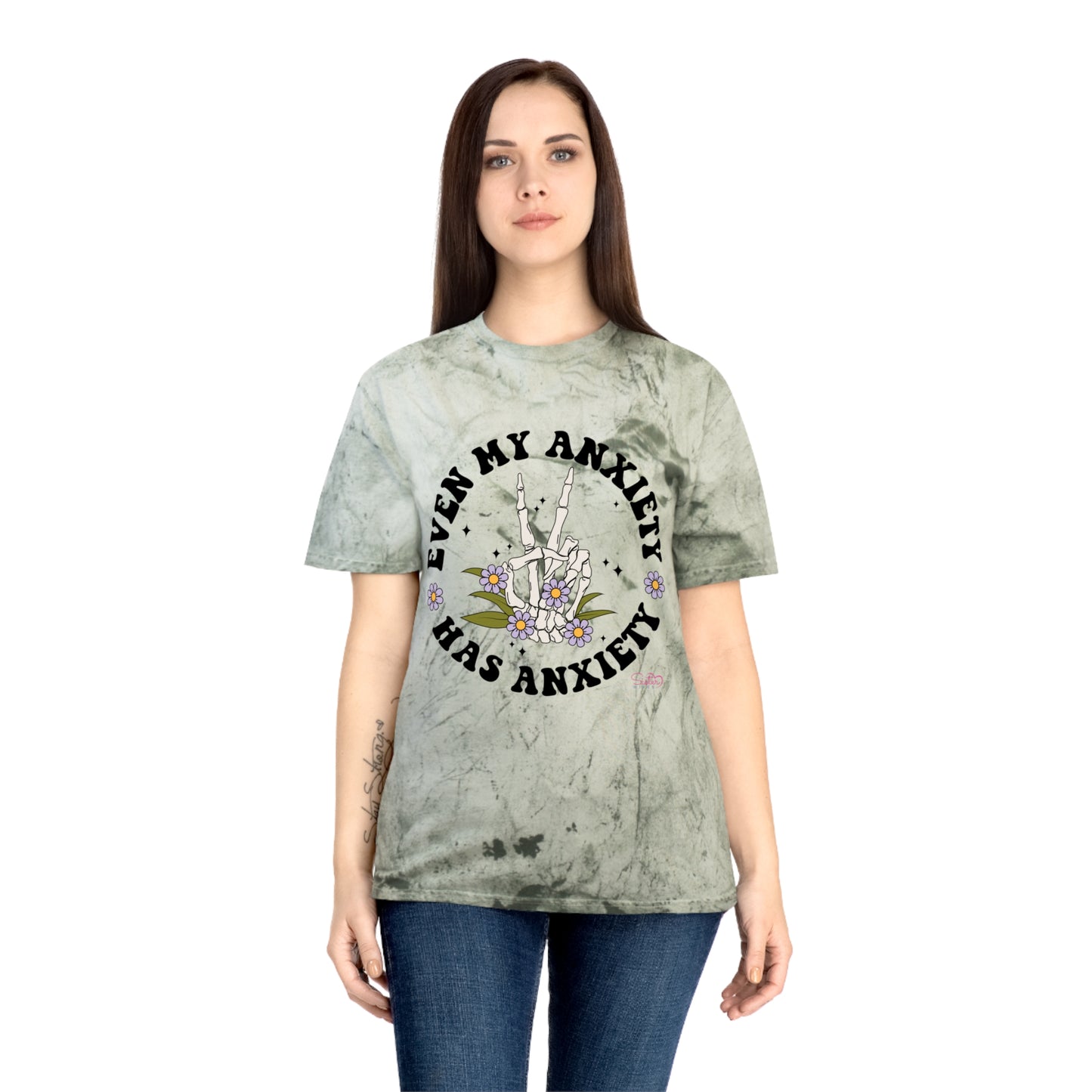 Even My Anxiety Has Anxiety T-Shirt – Funny Mental Health Shirt | Anxiety Humor Tee | Self Care Graphic Unisex Top