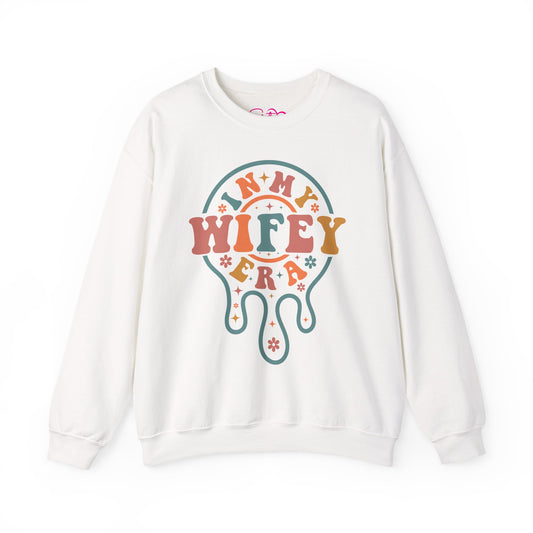 In My Wifey Era Sweatshirt | Wifey Crewneck Pullover | Sister Wife & Polyamory Lifestyle Apparel | ENM Cozy Unisex Sweatshirt