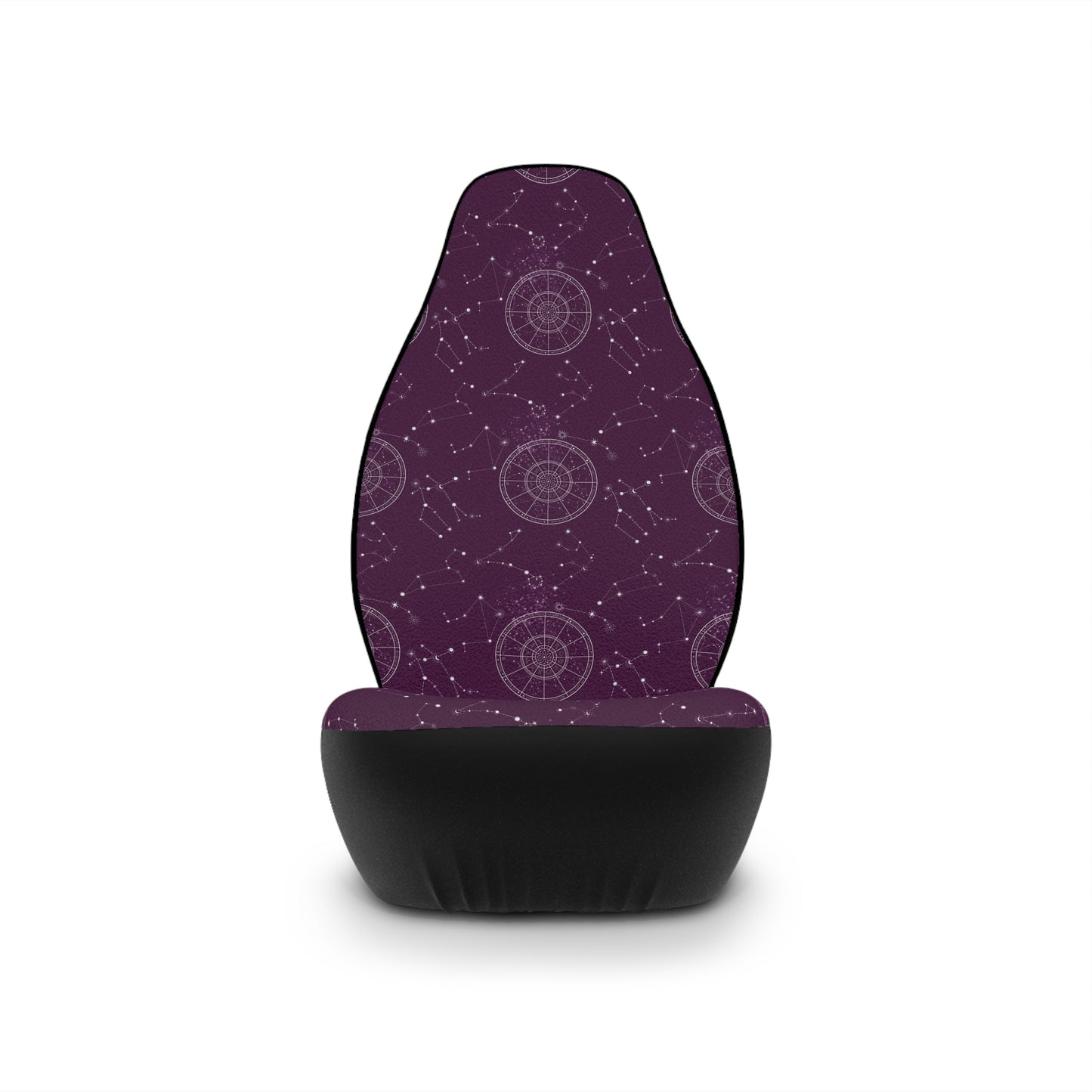 Celestial Polyamory Car Seat Covers – Astrology & Cosmic Interior Decor | ENM, Non-Monogamy & Pride-Friendly Auto Accessories
