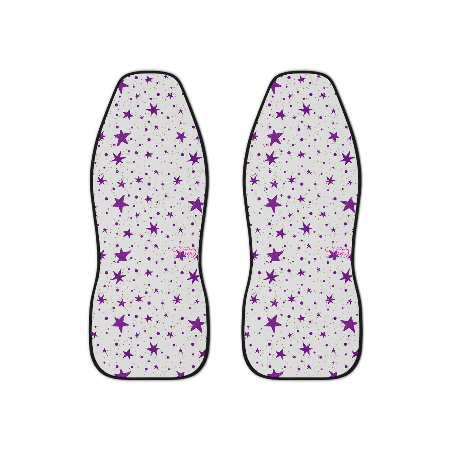 Celestial Polyamory Car Seat Covers – Astrology & Cosmic Interior Decor | ENM, Non-Monogamy & Pride-Friendly Auto Accessories