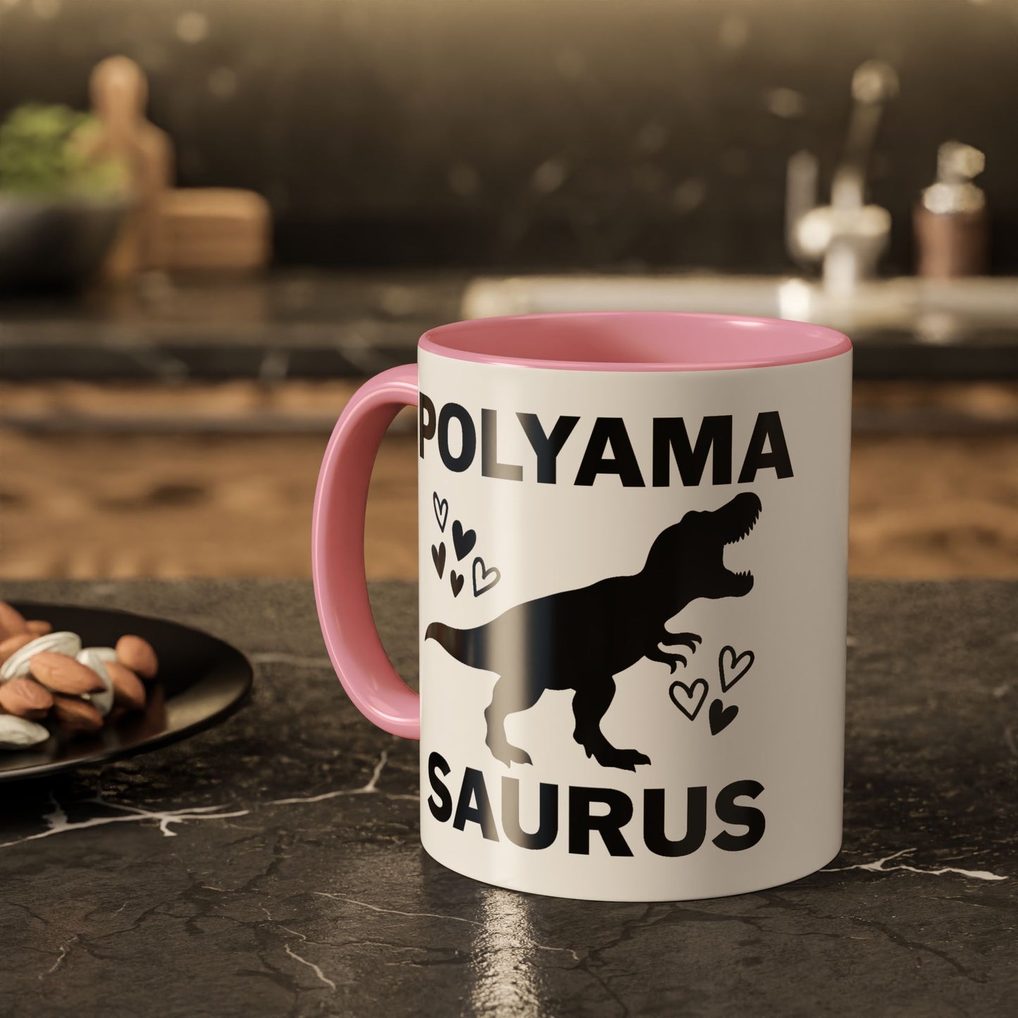 Polyamasaurus Dinosaur Polyamorous Sister Wives Mug, Unique Personalized Gifts for Family and Friends, Fun Coffee Tea Cup, Home Décor, Celebration [...]