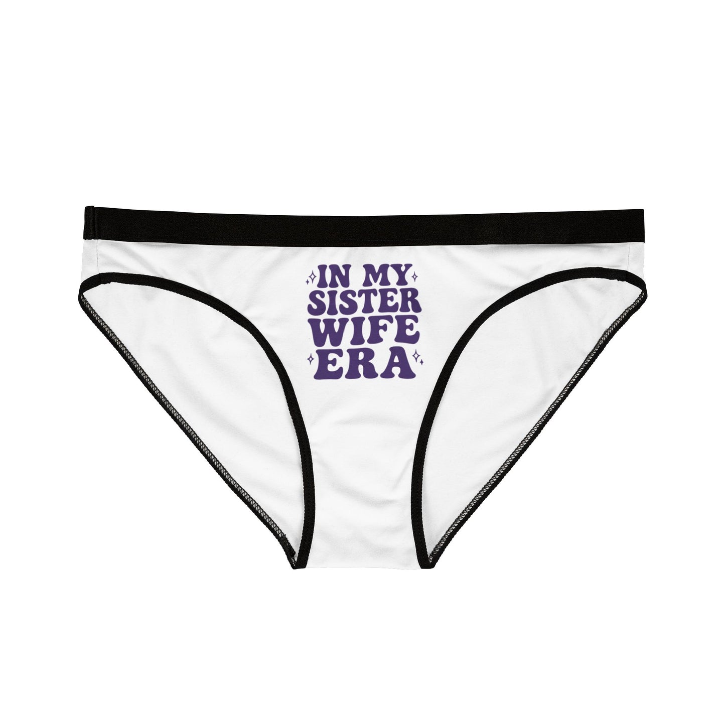 Royal Purple In My SisterWife Era Sisterwives Comfortable Panties, Gift for Her, Everyday Essentials, Colorful Intimates