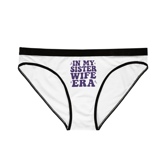 Royal Purple In My SisterWife Era Sisterwives Comfortable Panties, Gift for Her, Everyday Essentials, Colorful Intimates