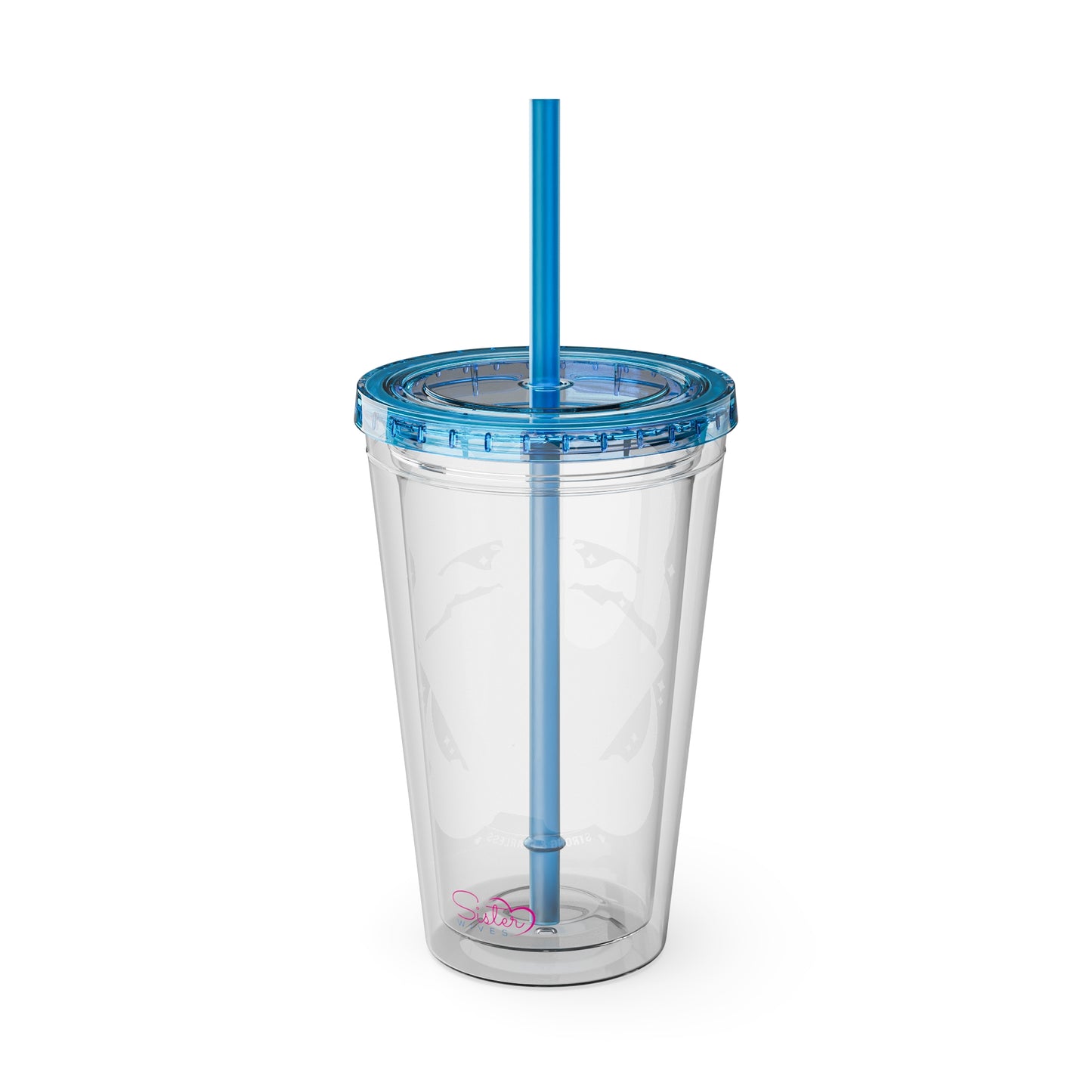 Feeling Lucky? Swinger Lifestyle 16oz Sunsplash Tumbler | Polyamory Pride Cup | ENM Drinkware | Ethical Non-Monogamy Gift | Open Relationship Aesthetic | Lifestyle Party Travel Cup