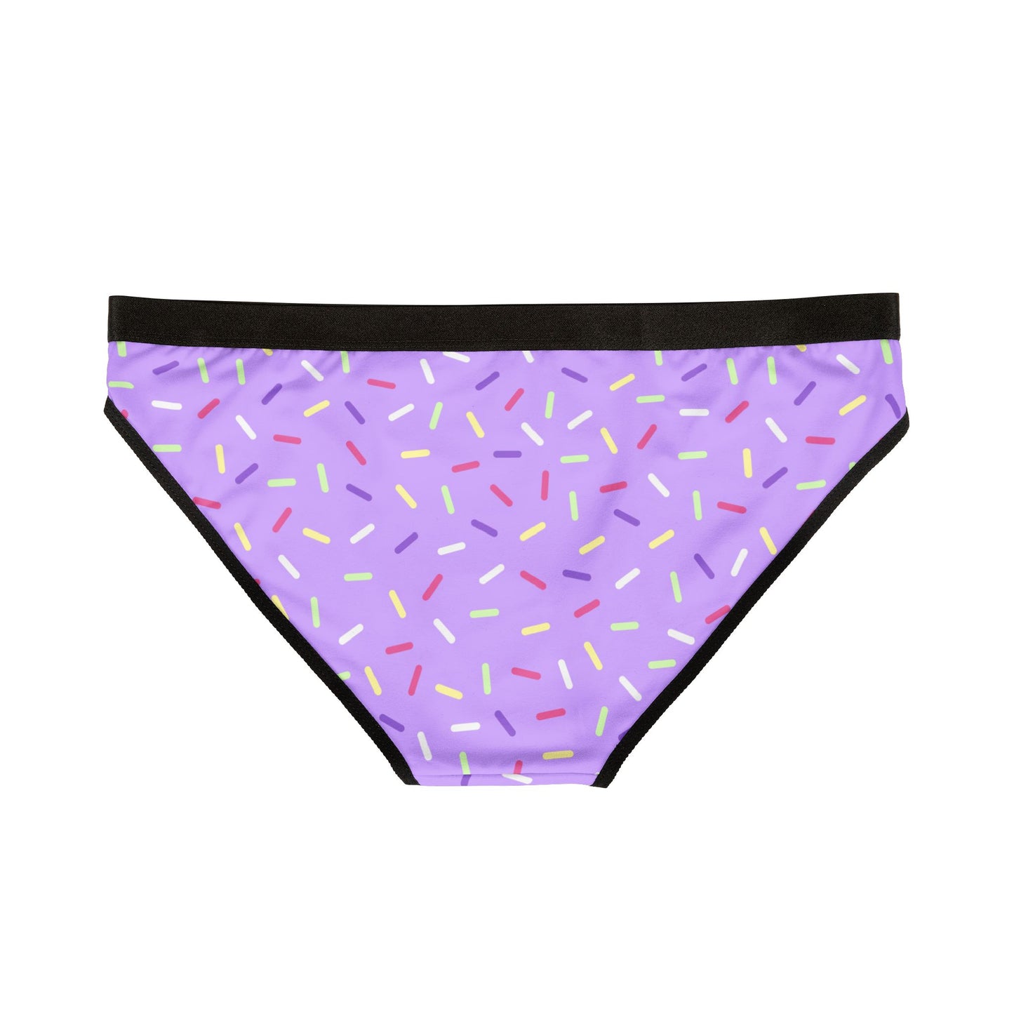 Purple Sprinkle Bikini Panties | Polyamory-Friendly Lingerie | ENM Underwear | Aesthetic Women’s Briefs | Body-Positive Intimates