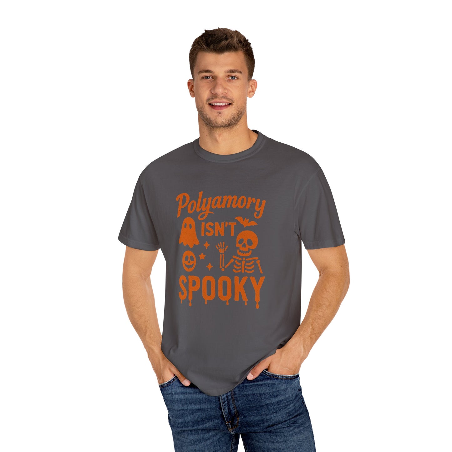 Polyamory isn't Spooky Halloween T shirt