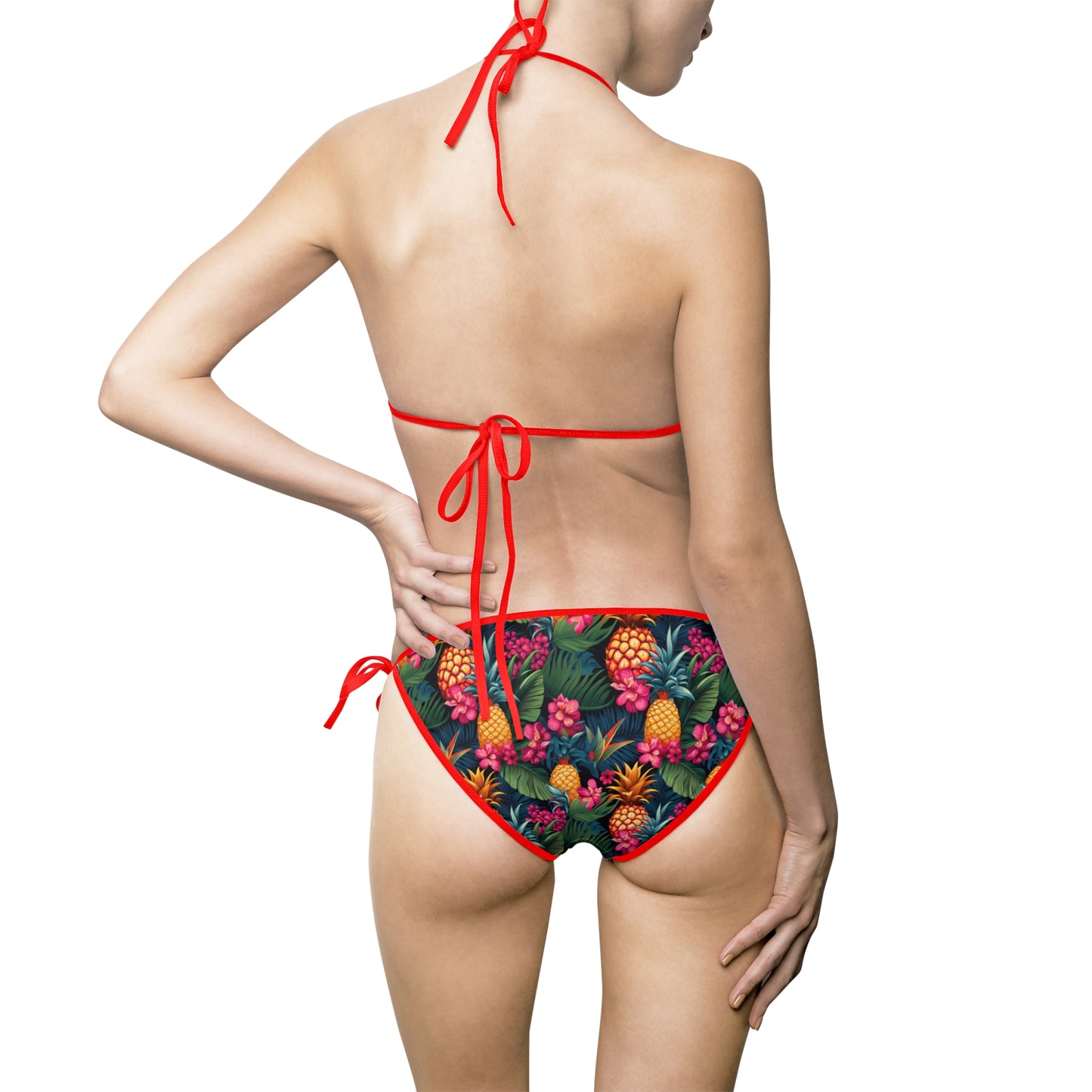 Sister Wives Pineapple Bikini - Summer Swimwear, Beachwear, Pool Party, Vacation Outfit, Girls' Swim