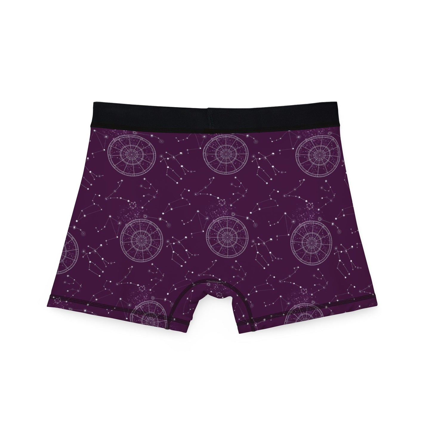 Celestial Polyamory Men’s Boxer Briefs – Astrology & Cosmic Underwear | ENM, Non-Monogamy & Pride-Friendly Intimates