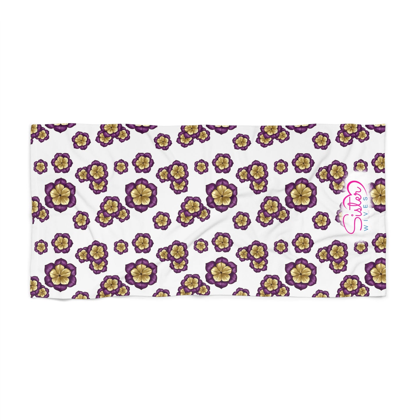 Celestial Zodiac Polyamory Beach Towel | ENM & Non-Monogamy Friendly Astrology, Zodiac & Magical Aesthetic Pool Towel